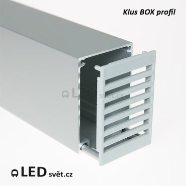 Koncovka KLUS BOX profilu (1ks)
