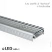 LED profil SURFACE10 BC/UX hliník elox. l 2+Difuzor "B" ČIRÝ l 2
Cena je za 20cm hliníkového profilu s krycí lištou.
