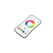 Dálkový ovladač pro řízení sestav s RGB a RGBW pásky, kompatibilní se všemi RF přijímači dimLED 2,4GHz.