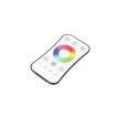 Dálkový 4-zónový ovladač pro řízení sestav s RGBW a RGB pásky, kompatibilní se všemi RF přijímači dimLED 2,4GHz. 