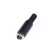 Konektor JACK 5.5/2.1mm - samice - pájecí kabelový