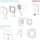 L-TECH EX3 - 230V / RF + DMX512 - Ovladač RGB jednozónový