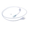 Napájecí kabel pro LED NEON 230V. 
Cena je za 1ks.
