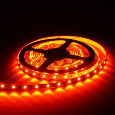 LED pásek SQ3-300-O 12V 4,8W/m 60LED/m IP20 - Oranžová