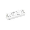 RF Přijímač pro řízení jednobarevných LED sestav pomocí ovladačů řady dimLED !! Vstup 5-36VDC, max. 8A. 
Na přijímač lze napárovat více ovladačů dimLED, nebo manuálně ovládat tlačítkem. 