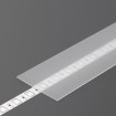 Jemně matný difuzor pro led profil FLAT8 H/UX. 
