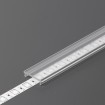 Naklapávací transparentní difuzor F pro al profily SURFACE14 EF/TY, GROOVE14 E F/TY, CORNER14  EF/TY,  LINEA20 EF/TY...