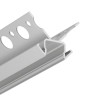 Speciální profil pro montáž do obkladu, dlažby, .. Pro montáž v úhlu 270 stupňů - pro dlažbu o tloušťce 10 mm - max. šíře LED pásku až 12 mm