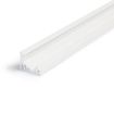 Úhlový profil se sklonem v úhlu 60° nebo 30° pro 10mm led pásky ve 3 metrových délkách. Bílý lak. 