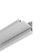 Úhlový profil se sklonem v úhlu 60° nebo 30° pro max. 14mm led pásky ve 4 metrových délkách. Stříbrný elox. 

