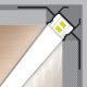 Profil UNI-TILE12 90st  C PLUS stříbrný elox. l 3