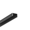 Jednoduchý černý středně velký profil pro povrchovou montáž nebo i k zavěšení. Svou velikostí vhodný pro smart led pásky a led pásky středního výkonu max. šířky 14mm. Max. 4m délky. 