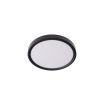 Stmívatelné stropní LED svítidlo, 230V, 18W, CCT, barva černá, TRIAK
