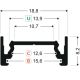Profil SURFACE10.v2 BC/U bílý lak l 2