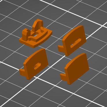 3D tisk - Koncovka pro Mikro UP