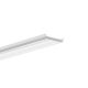 Difuzor KLUŚ HS-22 pro LED hliníkové profily Délka: 2 metry, Provedení: Čirá
