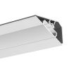 Led profil pro montáž v rozích se svícení pod úhlem 30 stupňů. Prostor pro vedení kabelů. Produkt se dodává jako komplet (montážní profilová část, světelná profilová část a spojovací prvky KLIP).  
