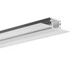 LED profil pro souvislé světelná linie, pro zapuštění do SDK. Pro LED pásky s max. šířkou 13,4 mm. Max. 3m délky.