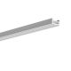 LED hliníkový profil KLUŚ MICRO-H Délka: 2 metry, Provedení: Stříbrná anoda
