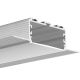LED hliníkový profil KLUŚ KOZEL-50 Délka: 3 metry, Provedení: Neanodizovaný (surový)

