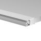 LED hliníkový profil KLUŚ KRAV-05IN Délka: 3 metry, Provedení: Stříbrná anoda
