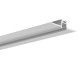 LED hliníkový profil KLUŚ KOZEL-10 Délka: 3 metry, Provedení: Neanodizovaný (surový)
