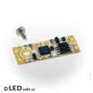 ETD5B - Dotykový vypínač a stmívač pro LED pásky 12/24V do alu profilů - modrá LED