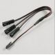 Kabel rozbočovací JST-M 1x samec - 3x samice, délka 0,2m