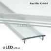 Lišta pro led krycí č. 01,02,14,17,21,23,24,45°B XC05 KLIP 2 m TRANSPARENT UV. Naklapávací!! Materiál: Polycarbonát-antistatický; UV stabilní; transparentní Cena je za 1 metr